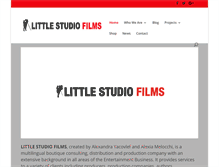 Tablet Screenshot of littlestudiofilms.com